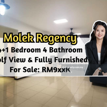 Molek Regency, Golf View, Fully Furnished, 4 plus 1 Bedroom, Mid Floor