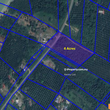 Kuala Pontian Rompin Agriculture Land Near to Beach