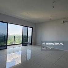 High floor corner lot facing forest view with balcony! bare condition!