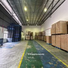 Kempas Utama Factory, 1.5 Storey Semi Detached Factory For Sale