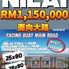 35 units of Shoplot facing mainroad 