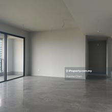 Special unit comes with fully fitted kitchen cabinet facing golf view