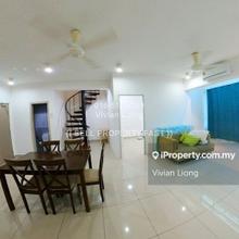 F/Furnish, Flexis One South Seri Kembangan for Rent (Duplex) near UPM