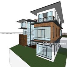 Cemerlang heights bungalow land, good view, east facing