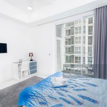 Studio furnished. Ready in September 1.