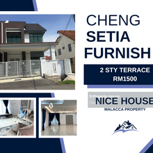 Nice Fully Furnish End Lot Unit 2 Sty Terrace House Cheng Setia 