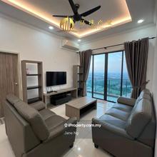 Fully Furnished Big Unit Prominence Condo Bandar Perda Bm For Rent