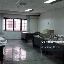 Fully Furnish Office available now. Below Market Price. Lrt3 soon run