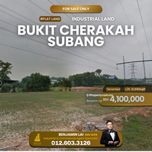 Industrial Land for Sale Bukit Cherakah Subang