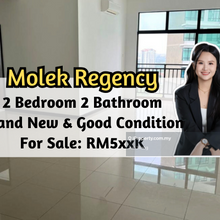 Molek Regency, 2 Bedroom 2 Bathroom, Brand New Unit, Good Condition