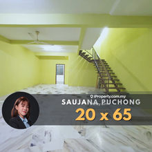 2 Storey Terrace for Sale Saujana Puchong 20x65 Bukit Puchong