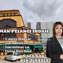 Taman Pelangi Indah @ Intermediate 2-storey Shop Lot
