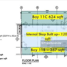 Danau Kota Retail Shop for F&B