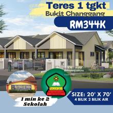 Banting Single Storey Terrace, Cash Back 15k, 2026 Ready Move