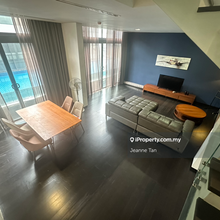 Beautiful loft facing swimming pool, 