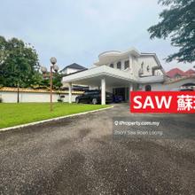 Big Garden Semi D 2 storey, georgetown