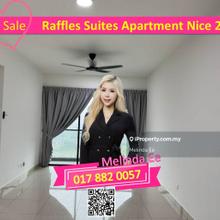 Johor Bahru Raffles Suites Apartment Nice Design 2bed Can Full Loan
