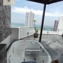 Big Balcony & Nice Beach View Horizon Tower Condo Penthouse for Sale