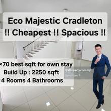 Best Condition!! Spacious!! Eco Majestic 22x70 Cradleton 2-Sty Terrace