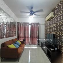 Fully furnished, come with wardrobe room. Renovated with ID