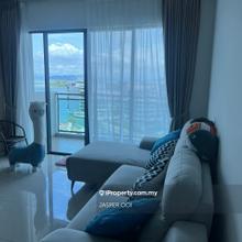 Waterside Residence, Gelugor, 3 bedrooms, almost fully furnished