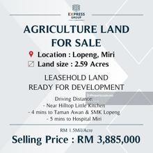 Agriculture Land at Lopeng, Miri
