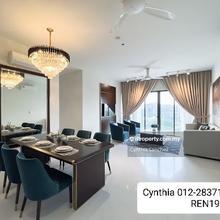 Newly  completed service residence within the embassy  row