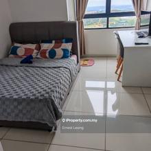 Fully furnished studio (include all) horizon suites - klia sepang