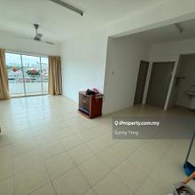 Raja Uda Pangsapuri Seri Melur Corner Unit New Paint Corner 1070sqft!