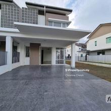 Rimbayu penduline 2 storey link end lot unit good condition