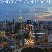 Ready Move in Freehold Penthouse Unit with KLCC view Next to MRT Train