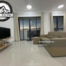 M Vista 1201sf 3cp Middle Floor Furnished Sea View Batu Maung Bayan