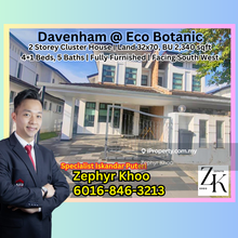 Davenham @ Eco Botanic 2 Storey Cluster House For Rent