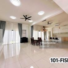 Good Condition Bungalow 56x85 Dalia Residence Tropicana Aman Rimbayu
