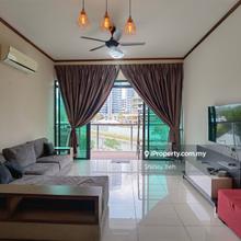 Fully furnished ,3 car parks