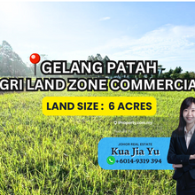 Gelang Patah 6 Acres Beside Mainroad Commercial Zoning Land 