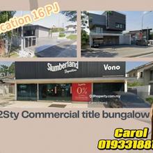 2 storey limited commercial title bungalow For Rent 