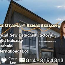 Sinergi Utama (Brand New Detached Factory) @ Senai Seelong