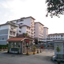 Freehold Apartment 3 Rooms LRT Fairville USJ 22 Subang Jaya For Sale