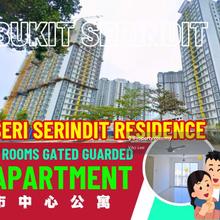 Town Area Apartment at Bukit Serindit near Semabok Ujong Pasir