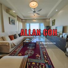 Bayu Ferringhi - 2410sf - F/Renovated F/Furnished - Mid floor Seaview