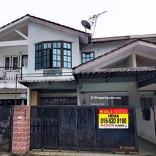 Double storey house for sale at Taman sepakat, menglembu