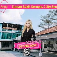 Johor Bahru Taman Bukit Kempas Full Furnish 2 Storey Semi D 7bed