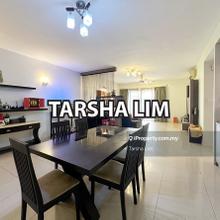Classic wood furniture furnishing unit with balcony