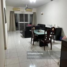 Spacious, fully furnished, mid floor with view, near LRT station!