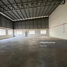 Taman Saga 1.5 Storey Semi D Warehouse For Sale Near Toll Selatan