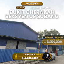 Kampung Baru Subang U9 Shah Alam 2 Storey Detached Factory for Sale