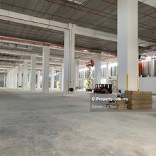 1 acre land, factory in kota kemuning (non flooded area)