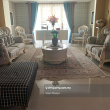 Rumah teres fully furnished, gated guarded, rumah teres bangi