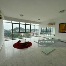 Partly furnished mid floor
